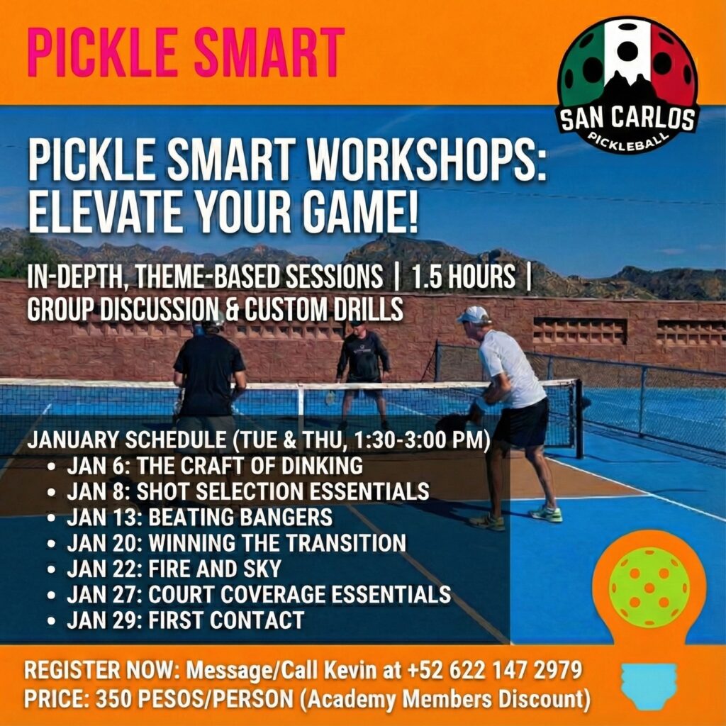 January 2026 Pickle Smart Workshops