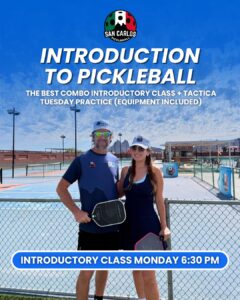 San Carlos Pickleball Club Introduction to Pickleball